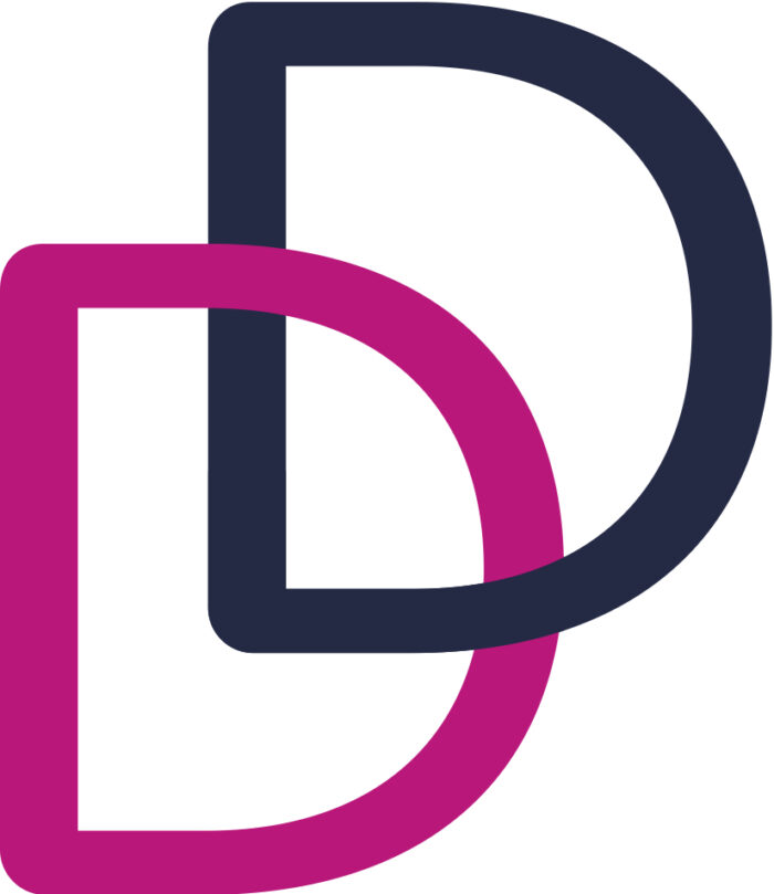 The Interlocking Ds of the DD Group logo