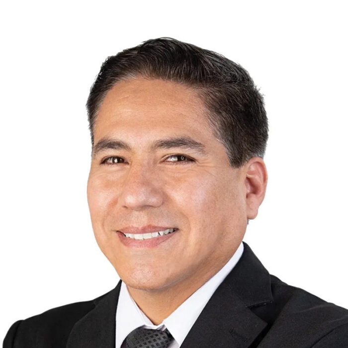 A portrait of Dr Diaz
