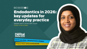 Omayma Siddig is presenting and update on Endodontics for 2026 on Saturday 12 June.